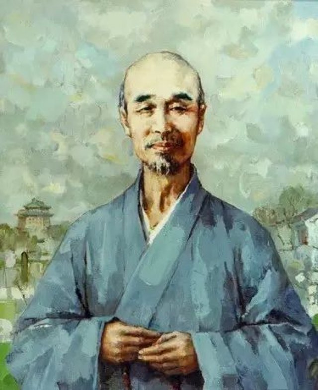 弘一法师:人和人不要靠得太近